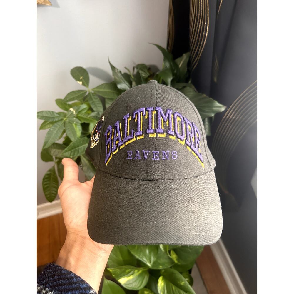 Vintage Y2k New Era 39thirty Baltimore Ravens NFL Hat
